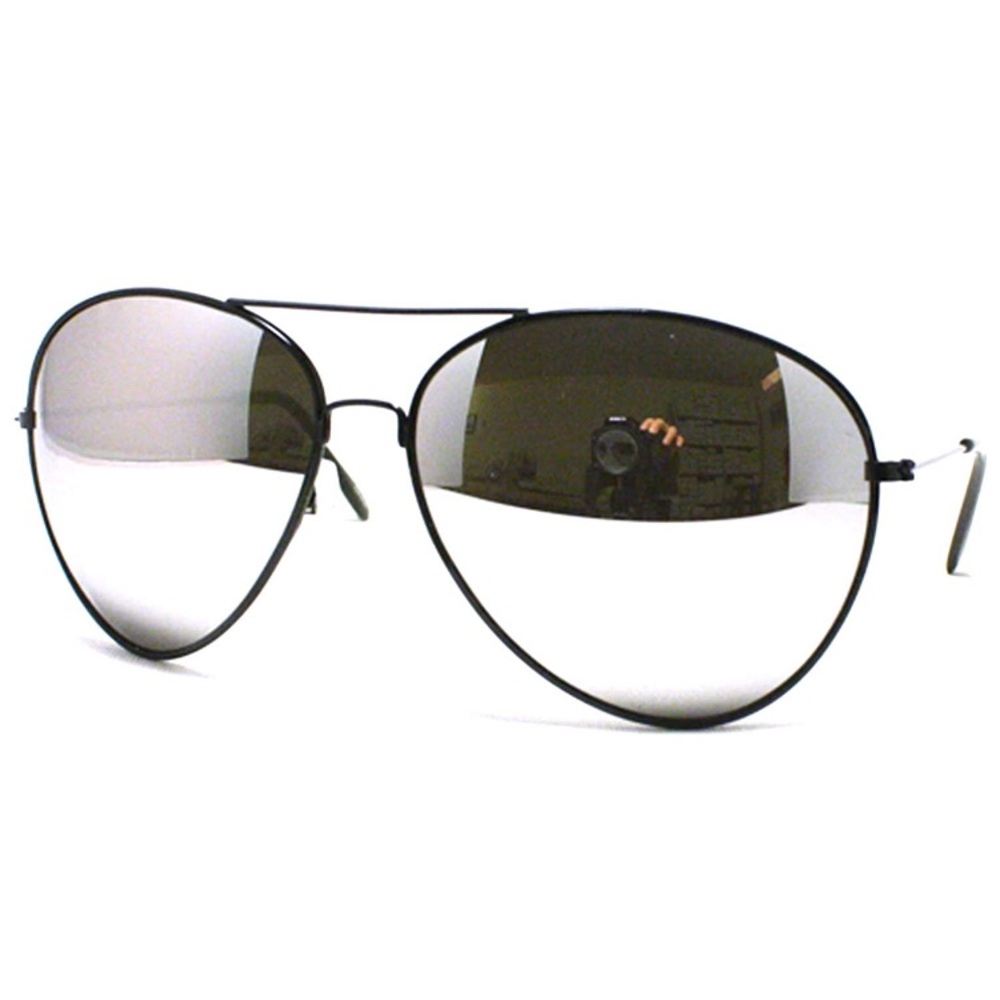 🆕 Oversized Mirror Aviators - Picture 5 of 8